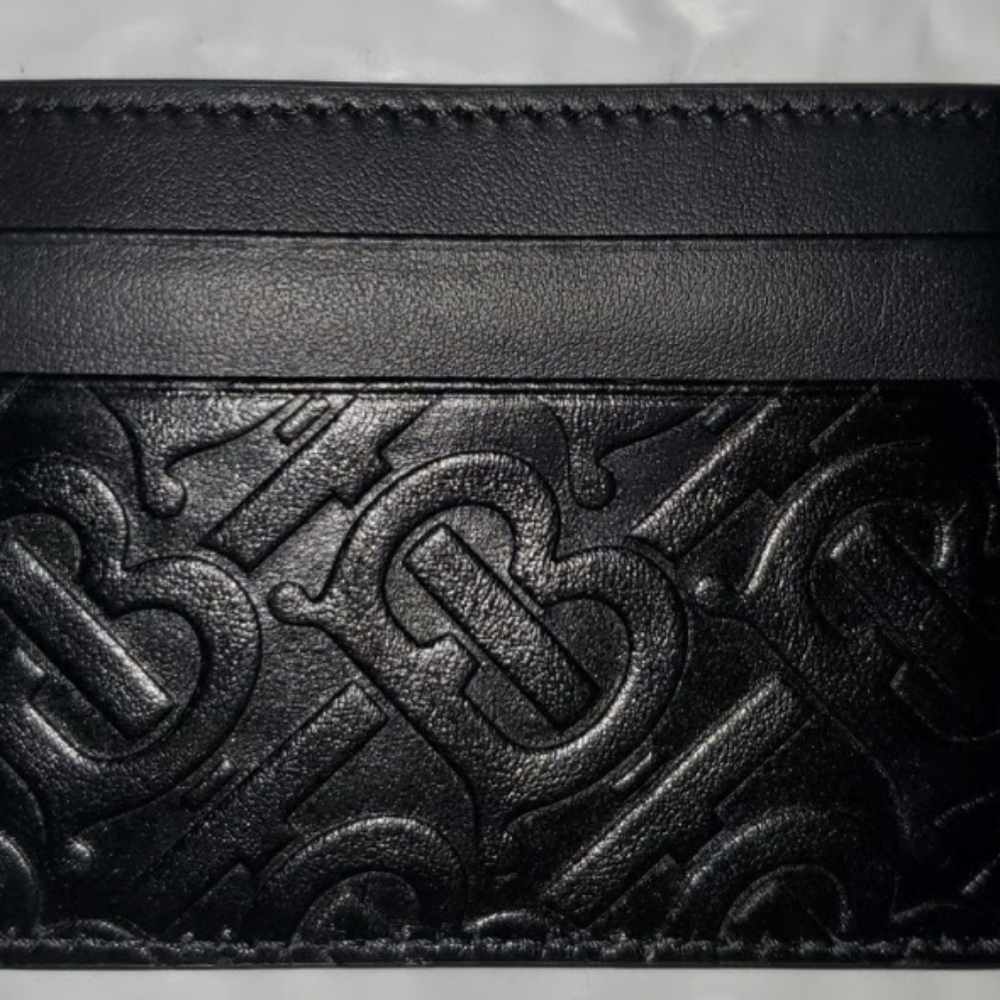 BURBERRY MONOGRAM LEATHER CARD CASE - Picture 2 of 6